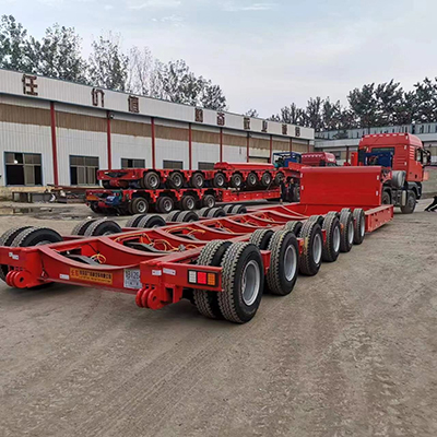 Sơ mi rơ moóc vận chuyển tháp gió Wind Tower Transport Semi Trailer