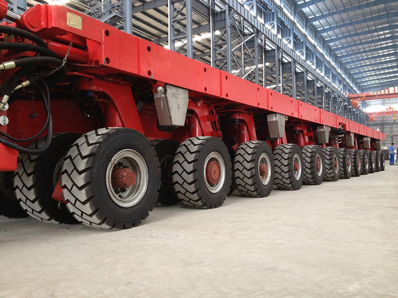 Rơ moóc hạng nặng với lốp 16 inch Heavy Trailer with 16 Inch Tires