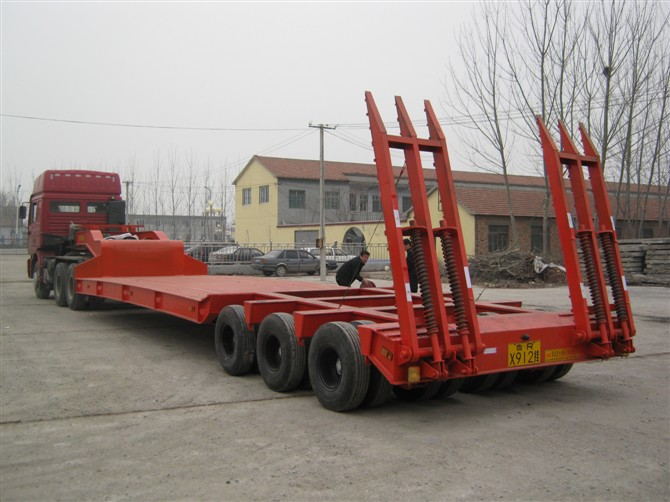 trailer tải thấp low loader trailer