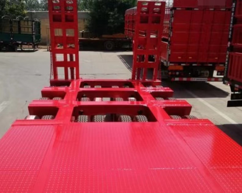 trailer thấp bé lowboy trailer