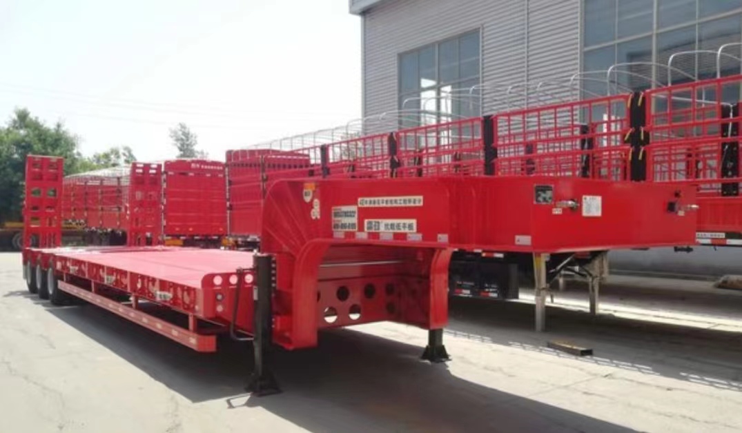 trailer thấp bé lowboy trailer