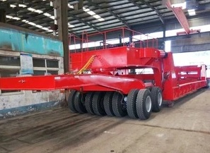 xe moóc nhiều trục multi axle trailer