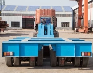 trailer thấp bé lowboy trailer